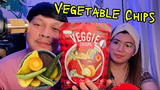 TRYING VEGGIE CHIPS CRUNCHY AND DELICIOUS | Daddy Yiyo Vlogs