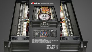 4CH Professional Power Amplifier | dBvoice TEXAS-413 | 4x2300watt 4ohm