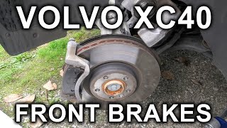 Volvo XC40 (2019-2025): How To Replace Front Brake Pads And Rotors? Tools, Torques, Part Numbers!