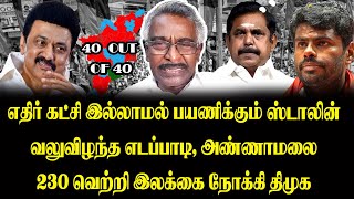 எதிர் கட்சி இல்லாமல் பயணிக்கும் ஸ்டாலின் | வலுவிழந்த எடப்பாடி, அண்ணாமலை.. - இள. புகழேந்தி