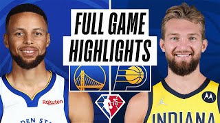 WARRIORS at PACERS | FULL GAME HIGHLIGHTS | December 13, 2021