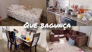 A CASA TAVA UMA BAGUNÇA 🏡❤️