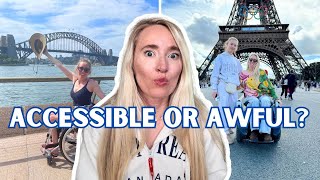 ✈️ACCESSIBLE TRAVEL: 🏆 Ranking 5 of the Best & Worst 💩 Places I’ve Been in a Wheelchair ♿