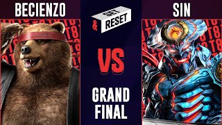 Set & Reset #27 | EU TEKKEN8 | Becienzo (Kuma) vs Sin (Yoshimitsu) grand final