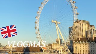 【英國】【聖誕特輯】倫敦眼🎡、冬季遊樂園🎢 、超美小城市Bath♨️ | 歐洲 旅遊 Travel Vlog