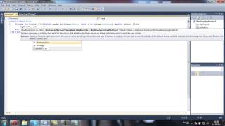 Visual Basic 2010 - Tutorial 1 - Hello World (First Program)