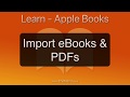 How to Import eBooks & PDFs to the Books App on iPhone or iPad!