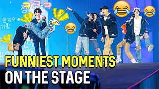BTS Funniest Moments On The Stage