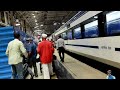 गांधीनगर से मुंबई पहलीबार चली वंदे भारत ट्रेन mumbai central station