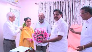 Shiv Nadar meets TN CM Edappadi Palanisamy | எடப்பாடியிடம் நேரில் நன்றி தெரிவித்த ஷிவ் நாடார்