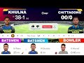 🔴live bpl khulna tigers vs chittagong kings live খুলনা টাইগার্স বনাম চিটাগং কিংস 3rd match