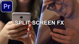 How to create Split Screen Effects in Adobe Premiere Pro CC (Tutorial)