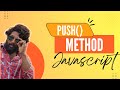 Javascript push method | Javascript tutorial tamil