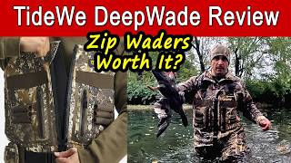 TideWe DeepWade Review | Are Zip Waders Worth It?