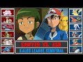 Ash vs. Sawyer (Pokémon Sun/Moon) - Kalos League/Semifinal