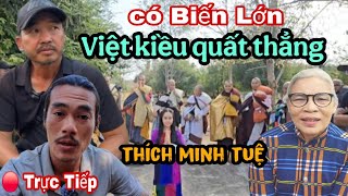 🔴Toang Rồi Nữ Việt Kiều Quất Thẳng Mặt Thầy Thích Minh Tuệ Và Nói Hết Sự Thật Luôn Rồi