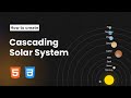 How to create Solar System Using HTML & CSS | No JS