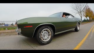 MOPAR SUPERCAR 1970 CUDA 440-6, 4-SPEED, SHAKER HOOD! RARE AS THEY COME.