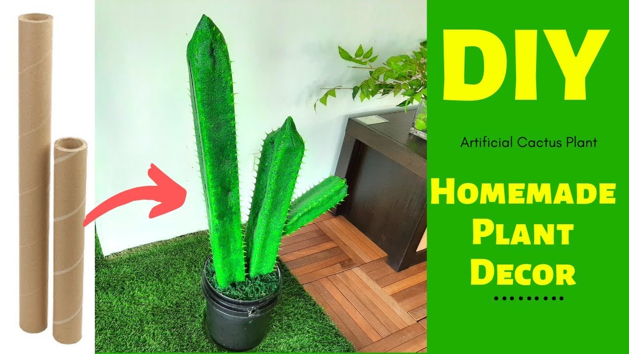 Diy Big Cactus Plant Tutorial Using Pool Noodles 54 Off