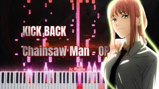 KICK BACK - Chainsaw Man OP | Piano Cover / Kenshi Yonezu [Animenz]