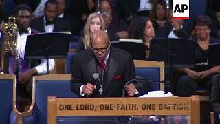 Pastor stands firm after Aretha Franklin's funeral criticism