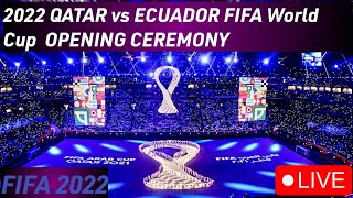 Qatar vs Ecuador 2022 live football fifa World Cup  // Qatar banam Ecuador ka football match live