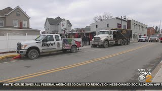 Man crushed between 2 trucks in East McKeesport