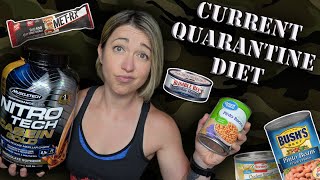 EVERYTHING I EAT IN A DAY WHILE IN MILITARY QUARANTINE