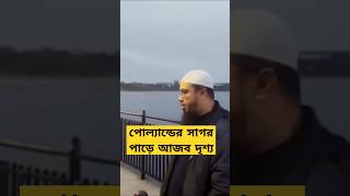 পোল্যান্ডের সাগর পাড়ে আজব দৃশ্য #vairalvideo #islamicpreacher