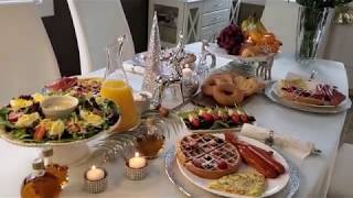 주부일상 vlog / 크리스마스 상차림 / 크리스마스 브런치 / 오믈렛 / 와플  | Christmas Brunch, Christmas Themed Table Setting