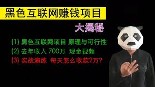 你没见过的赚钱套路，绝对吓你一跳赚钱实战项目摆脱困境有翻身机会