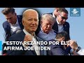 Joe Biden se pronuncia sobre el atentado contra Donald Trump