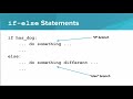 Python- If Statements