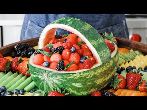 How to Make a Fruit Platter