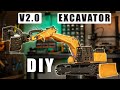 V2.0 - 3D Printed RC Excavator DIY