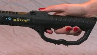 ZAP Self Defense Baton Extreme Stun Gun Flashlight