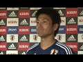 【日本代表候補合宿】5 13 遠藤康インタビュー