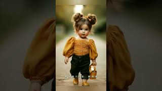 Cute and stylish model walk! babyfashion show #babyfashion #youtubeshorts