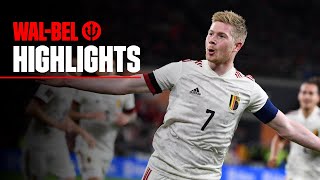 Wales 1-1 Belgium | A beauty from De Bruyne | #REDDEVILS | #WorldCup​ 2022 Qualifiers