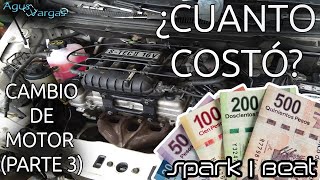 1er SERVICIO AL NUEVO MOTOR DEL SPARK Y DESARMAMOS EL DAÑADO (CAMBIO DE MOTOR PARTE 3) | Agus Vargas