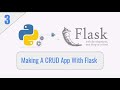 Flask CRUD Application With SQLite| Tutorial 3 | Python Flask