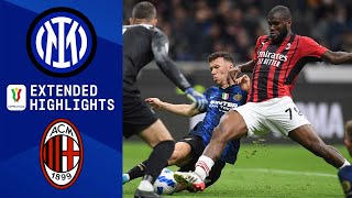 Inter Milan vs. AC Milan: Extended Highlights | Coppa Italia | CBS Sports Golazo