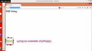 php lession (19-20),short array and string function, master php tutorial step by step speak khmer
