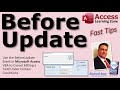 Use the Before Update Event in Microsoft Access VBA to Cancel Editing a Field in Certain Conditions
