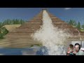 camping adventure to find hidden pyramid and treasure farming simulator 19 camping and mudding