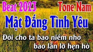 Mật Đắng Tình Yêu Karaoke Tone Nam Karaoke Đăng Khôi - Beat Mới