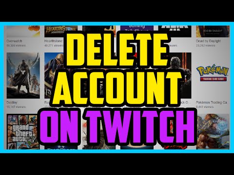 How To Delete Your Twitch Account 2017 (SUPER EASY) - How To Disable Your Account On Twitch How To Delete Your Twitch Account 2017 (SUPER EASY) - How To Disable Your Account On Twitch