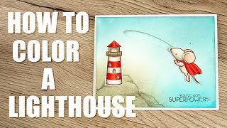 How To Color A Lighthouse | Real Time Coloring