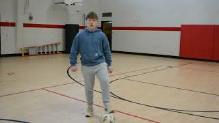 How to practice soccer indoors