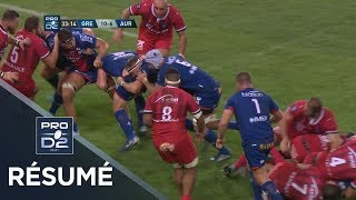 PRO D2 - Résumé Grenoble-Aurillac: 35-13 - J04 - Saison 2019/2020